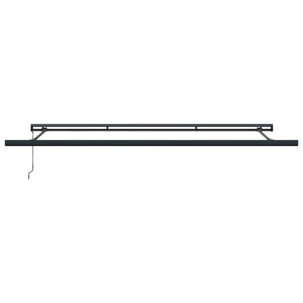 Markise Anthrazit 4,5 × 3 m Metall