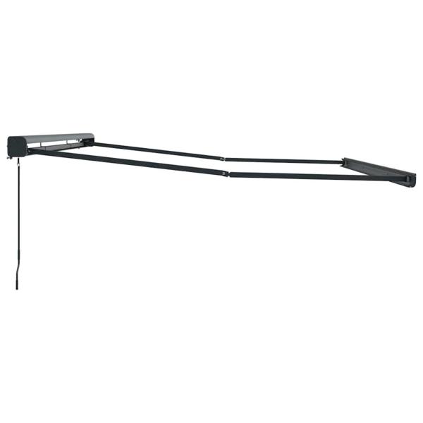 Markise Anthrazit 4,5 × 3 m Metall