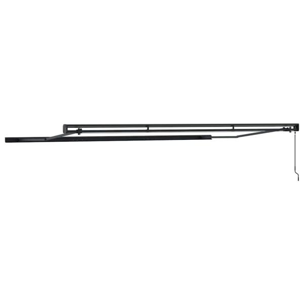 Markise Anthrazit 4,5 × 3 m Metall