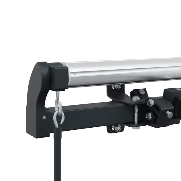Markise Manuell Anthrazit 5 x 3 m Metall