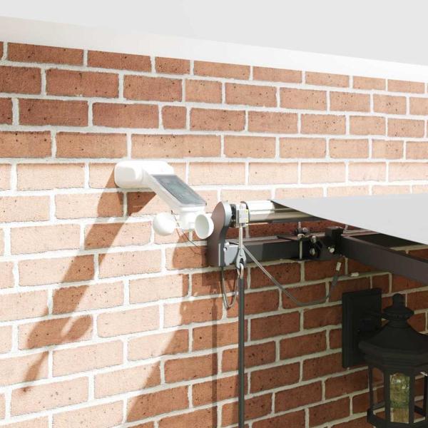 Markise mit Anthrazit 4,5 × 3,5 m Metall