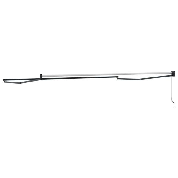 Markise Anthrazit 5 x 3 m Metall