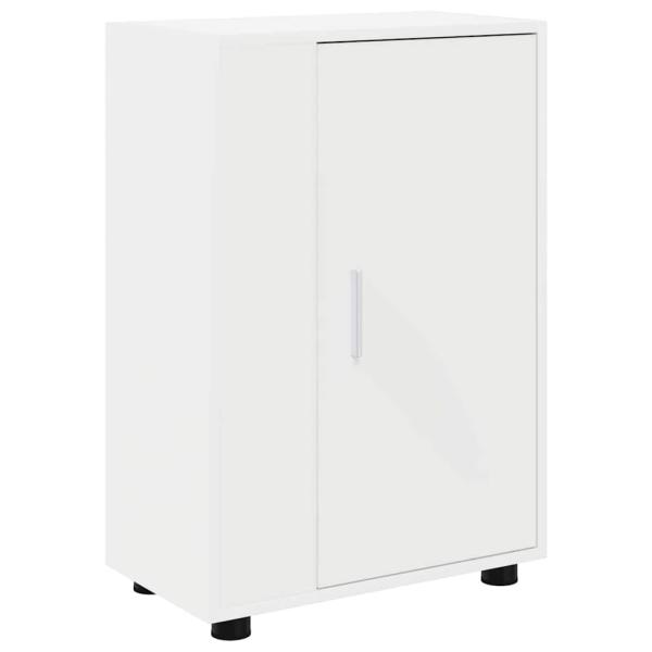 4-teilige TV-Schrank Set Wandmontiert 4 pcs Weiß Holzwerkstoff