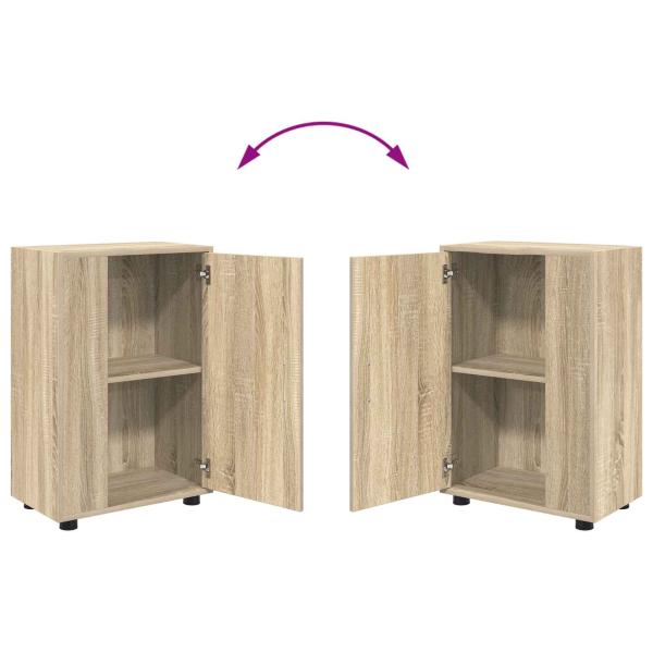 4-teilige TV-Schrank Set 4 pcs Sonoma Eiche Holzwerkstoff