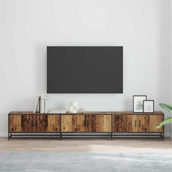 ARDEBO.de - TV-Schränk Altholz 240 x 35 x 41 cm Holzwerkstoff