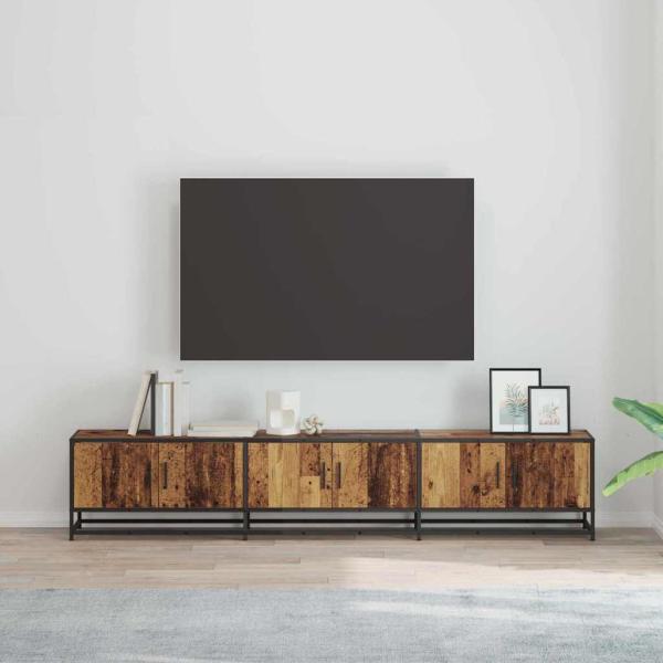 ARDEBO.de - TV-Schränk Altholz 210 x 35 x 41 cm Holzwerkstoff