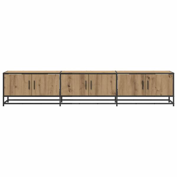 TV-Schränk Eiche handwerklich 210 x 35 x 41 cm Holzwerkstoff