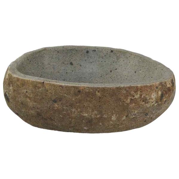 Basin Hellgrau (30-37) x (25-30) x 12 cm Flussstein