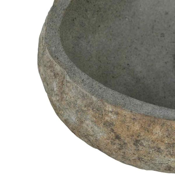 Basin Hellgrau (38-45) x (30-35) x 15 cm Flussstein