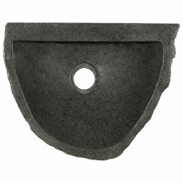 Wandhängendes Waschbecken Grau (30-37) x (25-30) x 12 cm