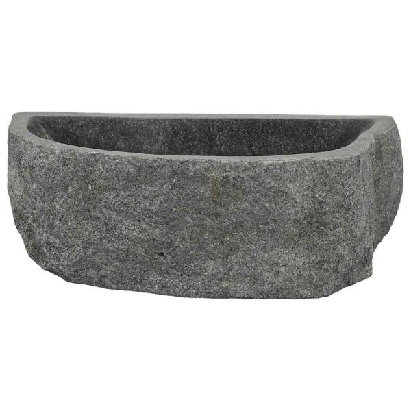 Wandhängendes Waschbecken Grau (38-45) x (30-35) x 15 cm