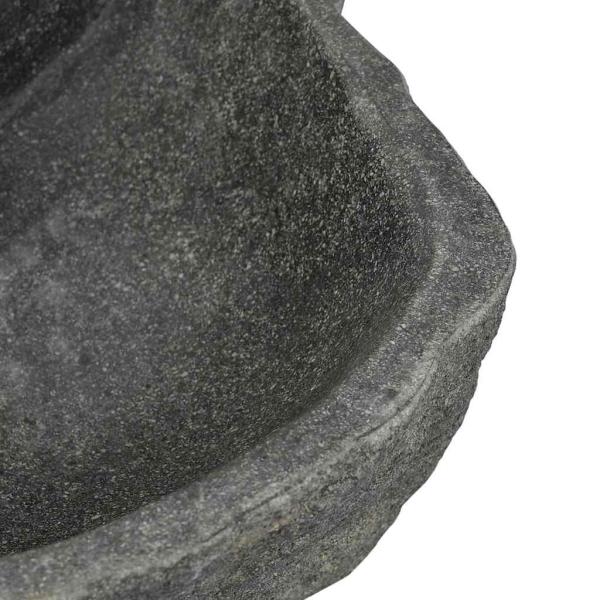 Wandhängendes Waschbecken Grau (38-45) x (30-35) x 15 cm
