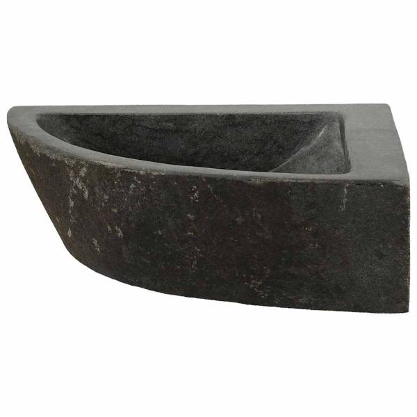 Wandhängende Ecke Waschschüssel Grau (38-45) x (38-45) x 12 cm