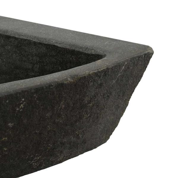 Wandhängende Ecke Waschschüssel Grau (38-45) x (38-45) x 12 cm