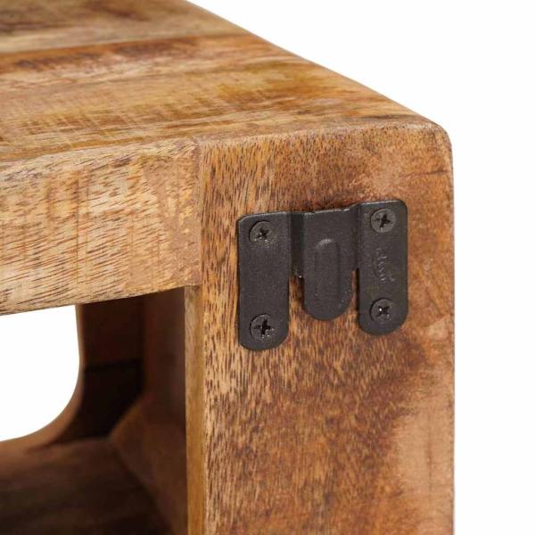 Nachttische 45 x 30 x 24 cm massives Mangoholz