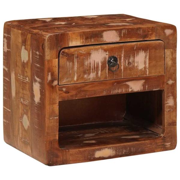 ARDEBO.de - Wandmontierter Nachtschrank Mehrfarbig 40 x 30 x 36 cm