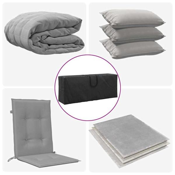 Schutzhülle für Gartenmöbel 125 x 32 x 50 cm 600D Oxford Stoff