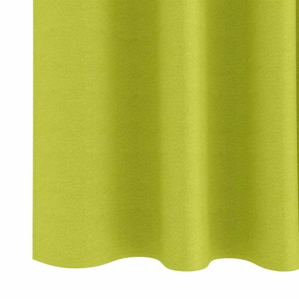 Vorhänge mit Vorhängen 2 pcs Apfelgrün Polyester