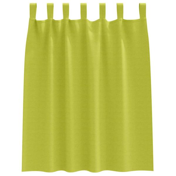 Vorhänge mit Vorhängen 2 pcs Apfelgrün Polyester