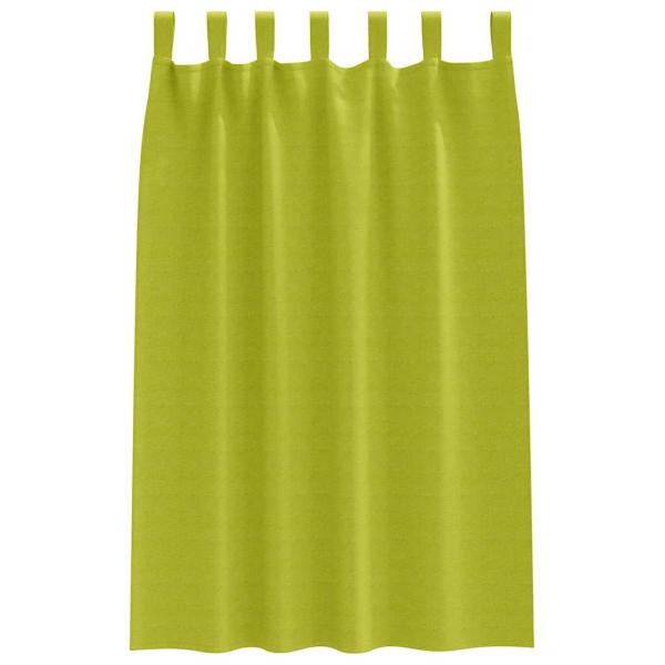Vorhänge mit Vorhängen 2 pcs Apfelgrün Polyester