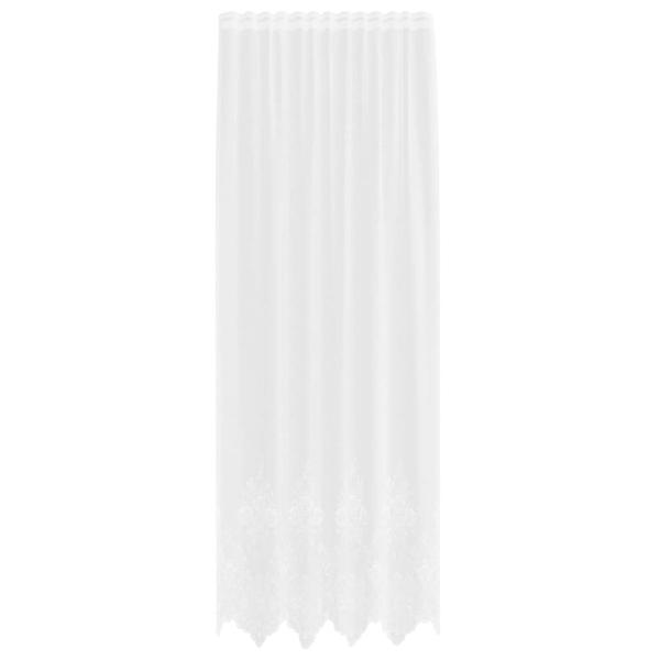 Vorhänge mit Vorhängen Weiß 150 x 300 cm Polyester