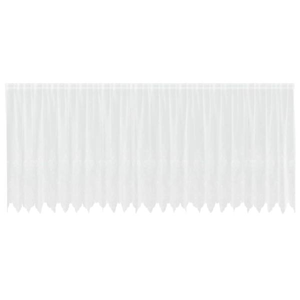 Vorhänge mit Vorhängen Weiß 600 x 180 cm Polyester