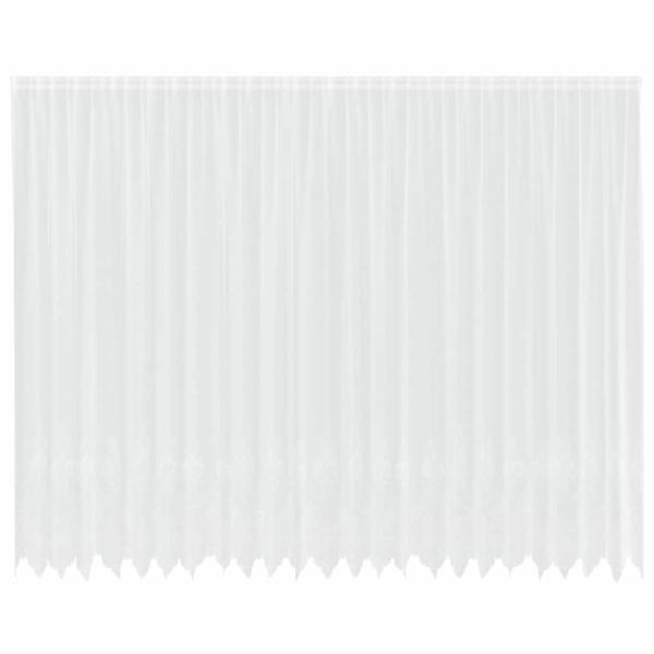 Vorhänge mit Vorhängen Weiß 600 x 260 cm Polyester
