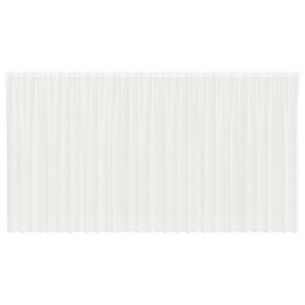 Vorhänge mit Vorhängen Weiß 750 x 200 cm Polyester