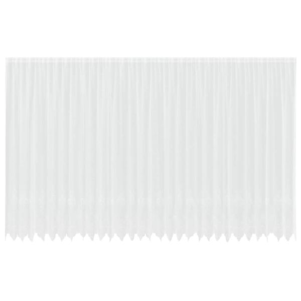 Vorhänge mit Vorhängen Weiß 750 x 280 cm Polyester