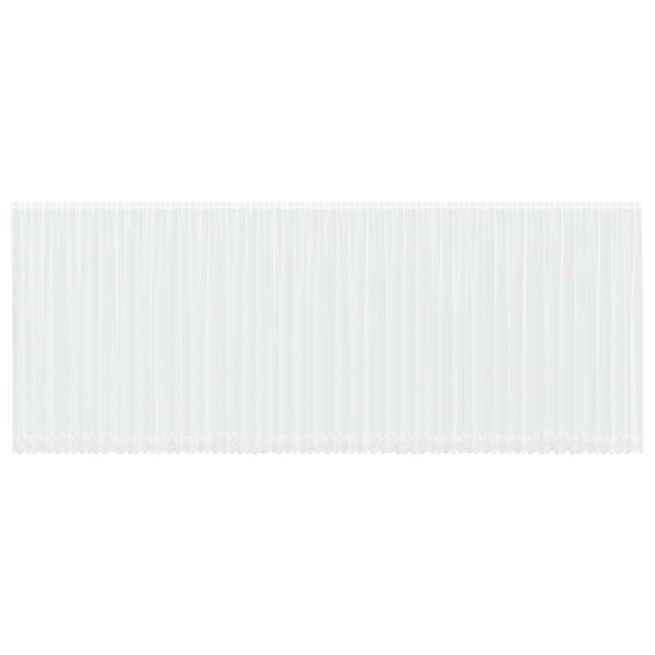 Spitzenvorhang mit Vorhängen Weiß 260 x 1200 cm Polyester