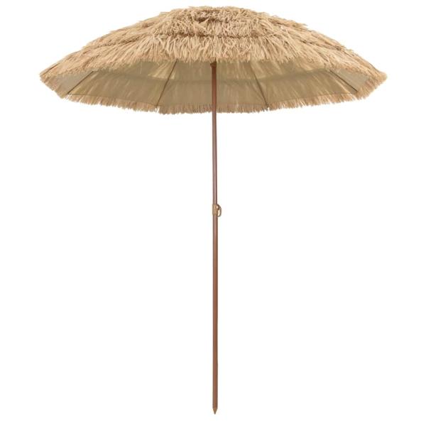 Strandparasol Braun Ø 160 x 196 cm Stahl