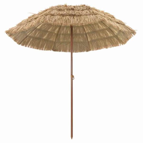Strandparasol Braun Ø 206 x 209.5 cm Stahl