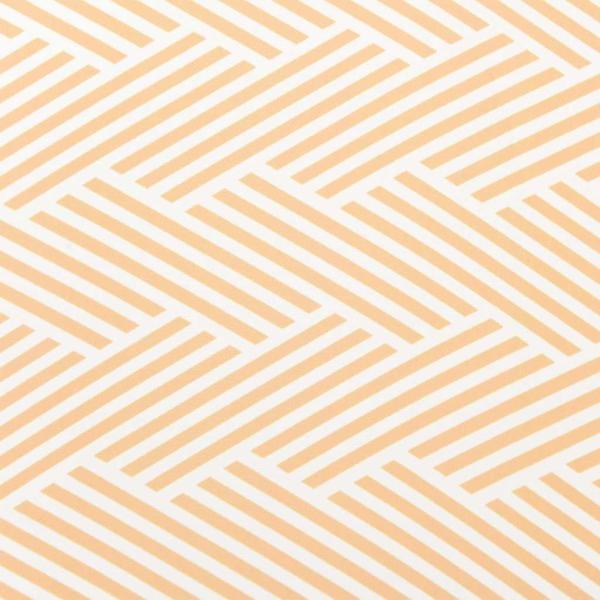 Sonnenschirm Gelb und Weiß Ø 160 x 195 cm Stahl