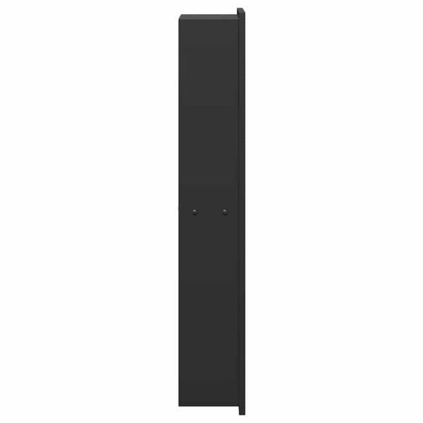 Duschnische Schwarz 60 x 20 x 9.5 cm Edelstahl