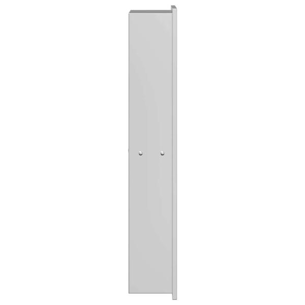 Duschnische Silber 60 x 20 x 9.5 cm Edelstahl