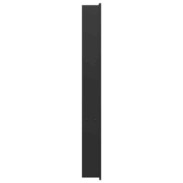 Duschnische Schwarz 90 x 20 x 9.5 cm Edelstahl