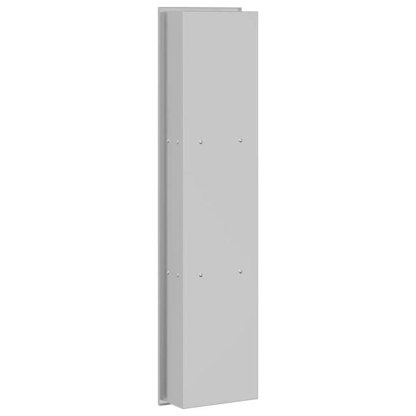 Duschnische Silber 90 x 20 x 9.5 cm Edelstahl