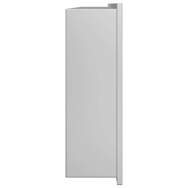 Duschnische Silber 90 x 30 x 9.5 cm Edelstahl