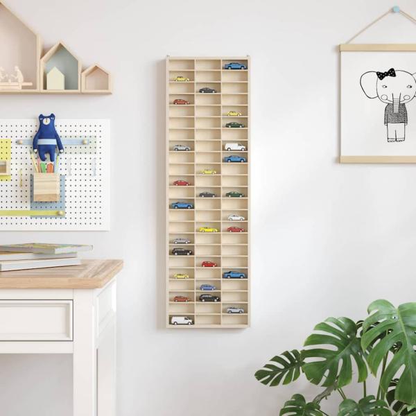 Präsentationsbox Braun 30 x 4,5 x 96 cm Holzwerkstoff