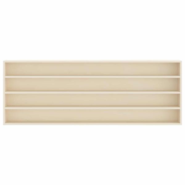 Holz-Sammelvitrine Braun 100 x 8,5 x 36 cm Sperrholz