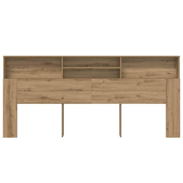 Kopfteil Schrank Eiche handwerklich 220 x 19 x 101.5 cm