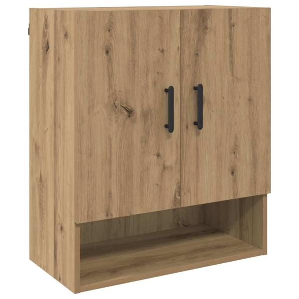 Wandschrank Eiche handwerklich 60 x 31 x 70 cm Holzwerkstoff