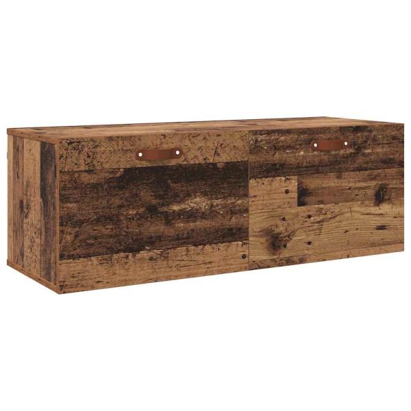 Wandschrank Altholz 100 x 36.5 x 35 cm Holzwerkstoff