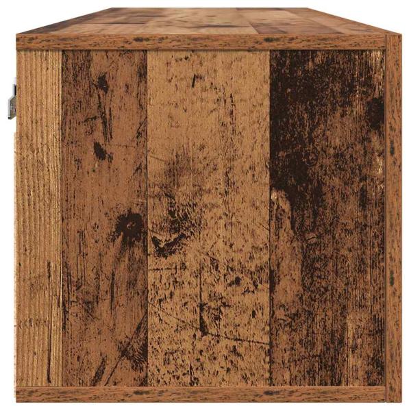 Wandschrank Altholz 100 x 36.5 x 35 cm Holzwerkstoff