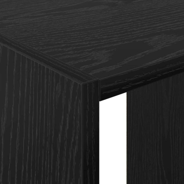 Kleiderschrank Schwarze Eiche 77 x 48 x 102 cm Holzwerkstoff