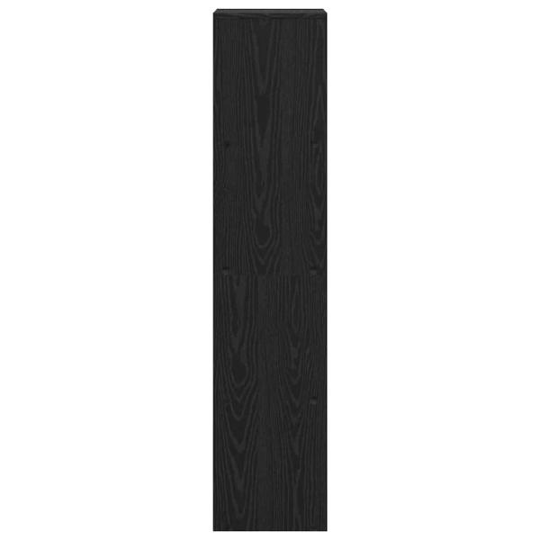 Raumteiler Bücherregal Schwarze Eiche 131,5 x 29 x 131,5 cm
