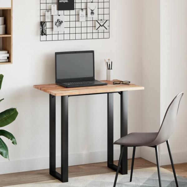 Tischplatte Rechteckig 60x50x2 cm Massivholz Akazie