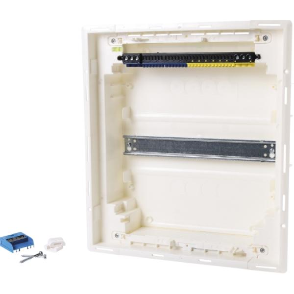 ARDEBO.de - UP-HW Verteilerkasten 12 TLE HW nur mit Einbausatz 729.0079