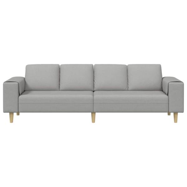 Sofa Set Wolken-Grau Stoff