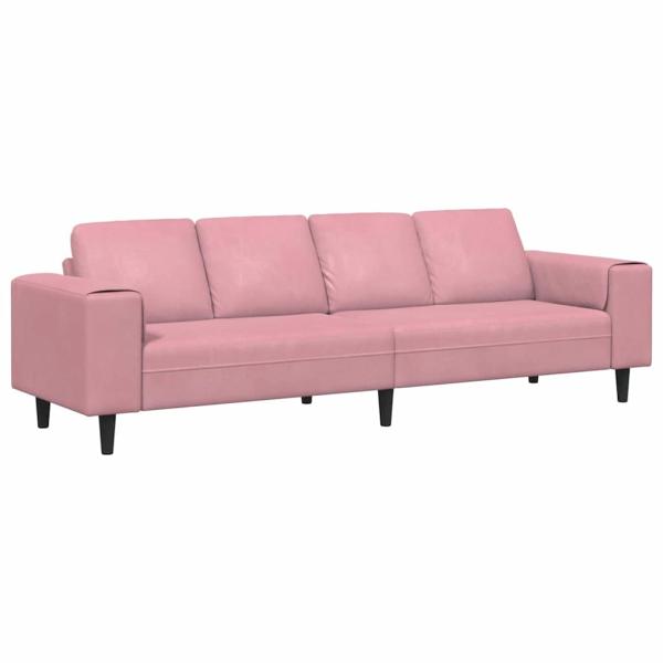 Sofa Set Rosa Samt